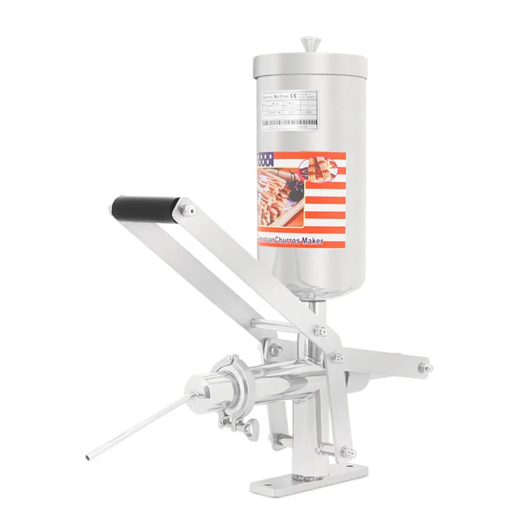 

5L Commercial Stainless Steel Donut Machine Manual Latin Fruit Churros Filler Filling Machine