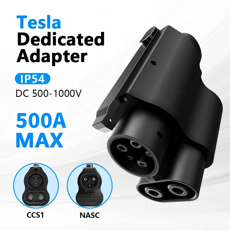 뉴팩토리 NACS-CCS1 전기차 어댑터 EV 커넥터 최대 500A 1000V NACS-CCS 충전 어댑터 (테슬라 슈퍼차저용) 썸네일 2