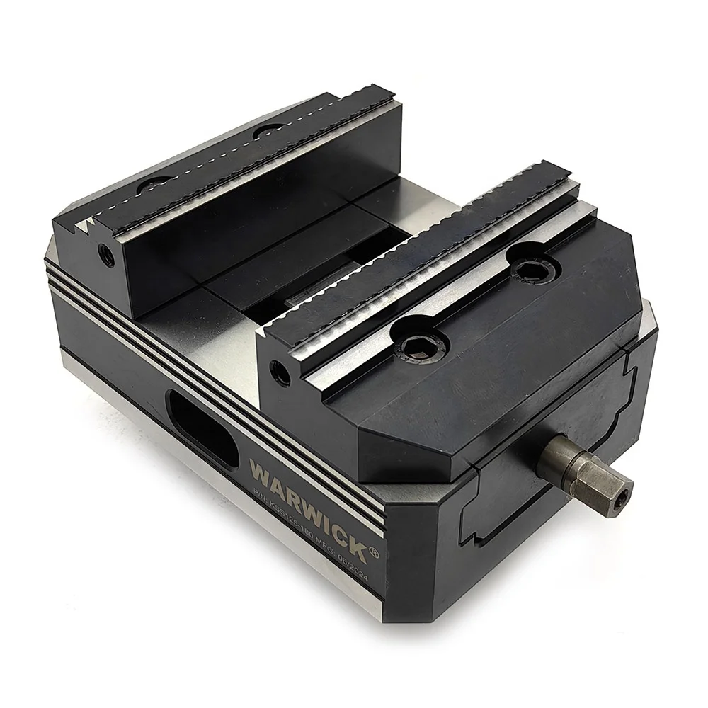 MSKSS125-180  4th 5th Axis centric Vise Workholding Fixtures with Compact Design Versatile  Self Centering Vise for UMC
