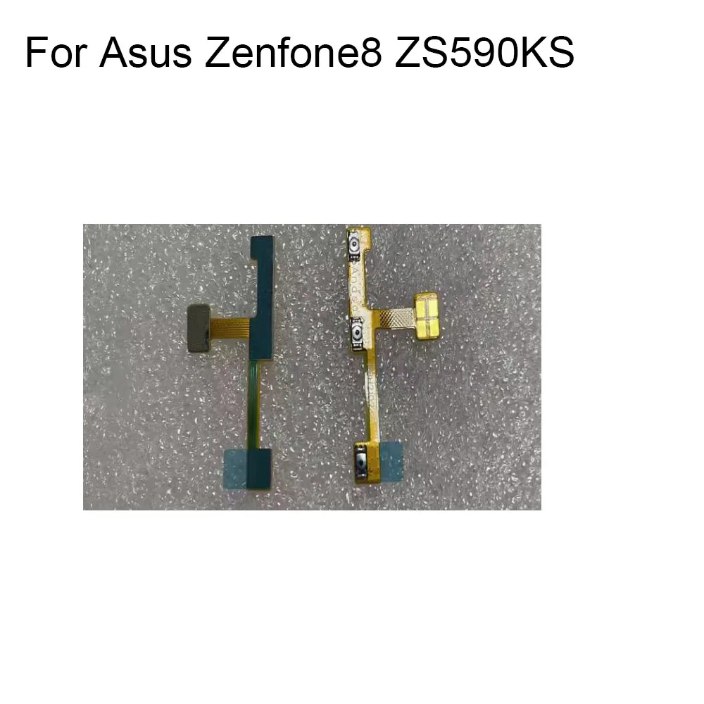 For Asus Zenfone8 ZS590KS Power Volume Button Flex Cable For Asus Zenfone 8 ZS590KS Power On Off Volume Up Down Connector