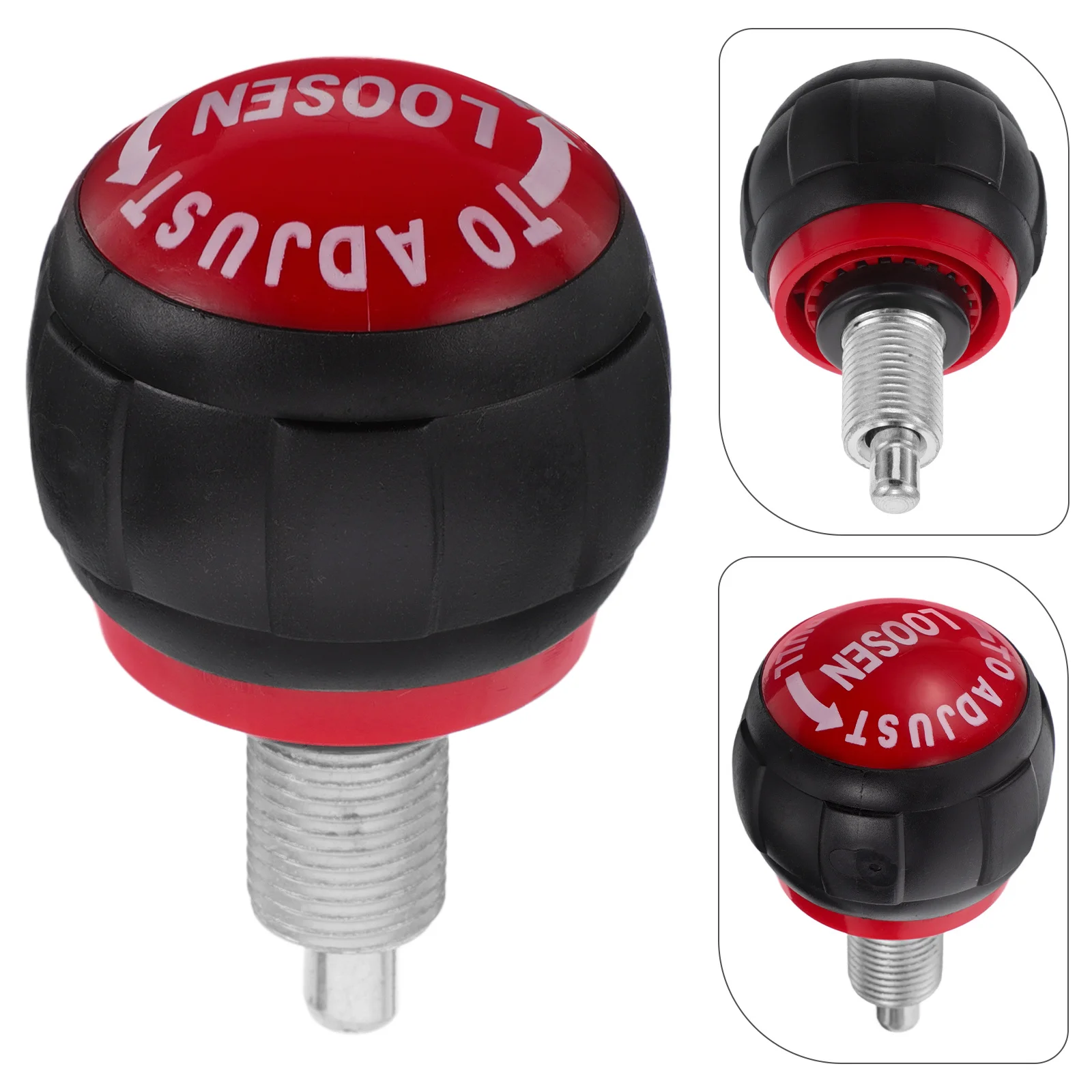 

Ballshaped Rotating Pull Pin Spring Knob For Fitness Equipment Indoor Cycling Bike Weight Bench Adjustable Tension Gym