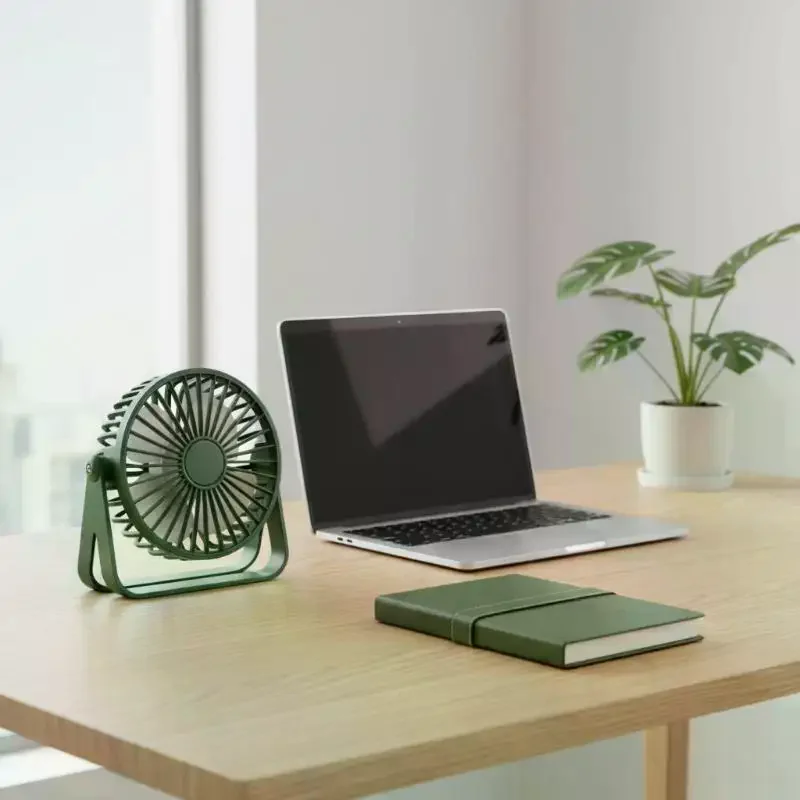 

1 Set Portable Office USB Quiet Cooling Fans Mini USB Desktop Fan Suitable For Student Dormitory Summer Home Office