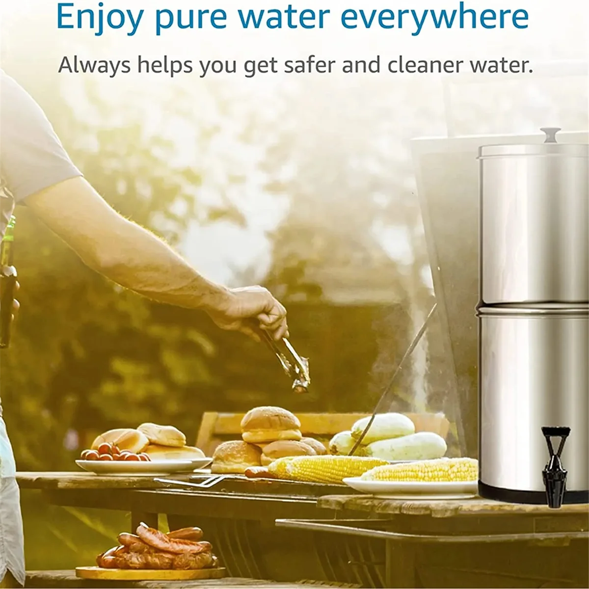 สําหรับ 2 BB9-2 และ 2 PF-2 ฟลูออไรด์กรองน้ําใช้งานร่วมกับ Black Berkey Gravity Water Filtering System