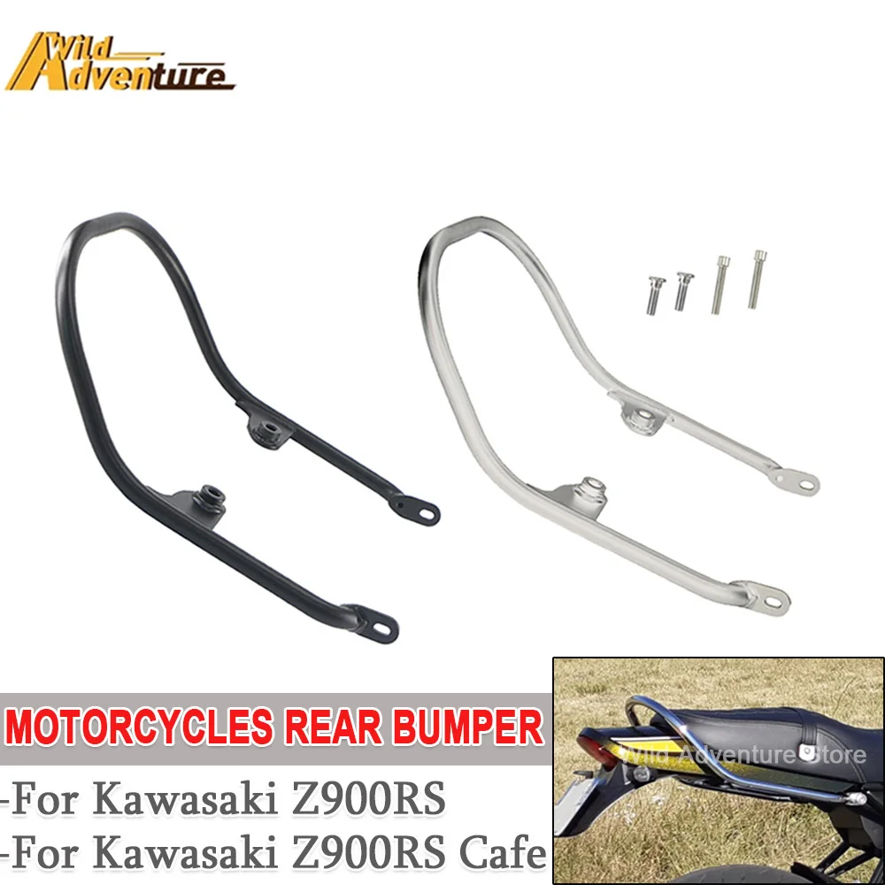 

Motorcycle Rear Seat Luggage Carrier Rack For Kawasaki Z900RS Z900RS Cafe 2018-2022 2023 Rear Bumper Passenger Seat Hand Handle