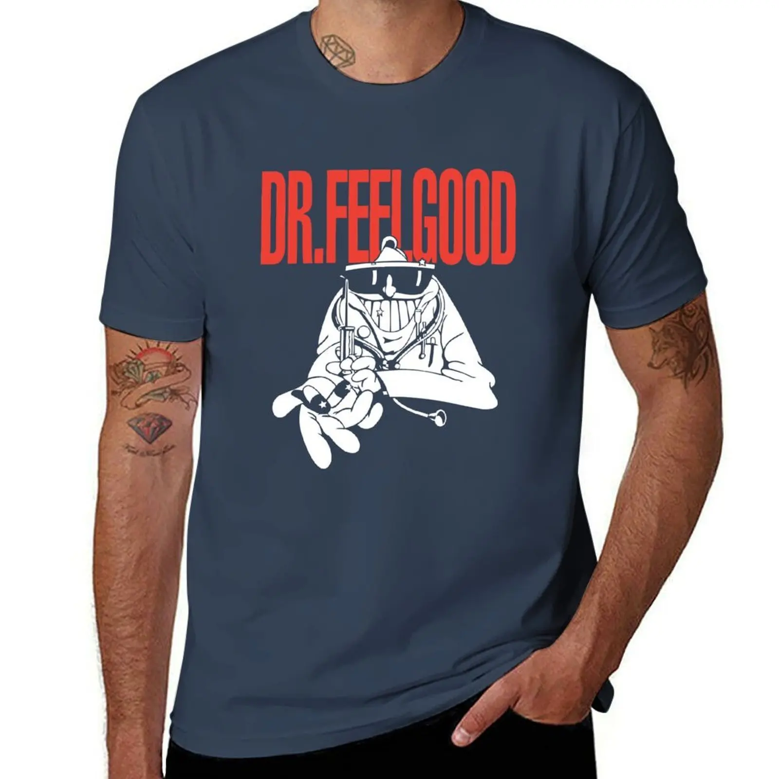 

dr feelgood T-Shirt Plus Size Lightweight Top