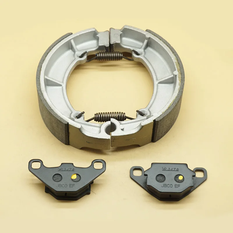 لكاواساكي ZL400 مزيل 400SE 1988-1990 Z550 1983-1984 Z550 1986-1989 دراجة نارية الجبهة الفرامل الوسادة الخلفية لقمة فرامل عدة #2