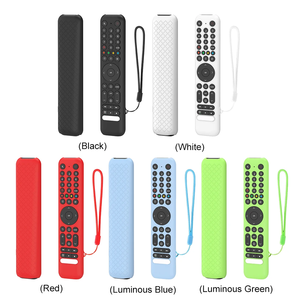 Silicone Remote Case for TCL RC716/RC833 GUB1 Protective Controller Sleeve Skin Anti-Drop Remote Protective Case Silicone Sleeve
