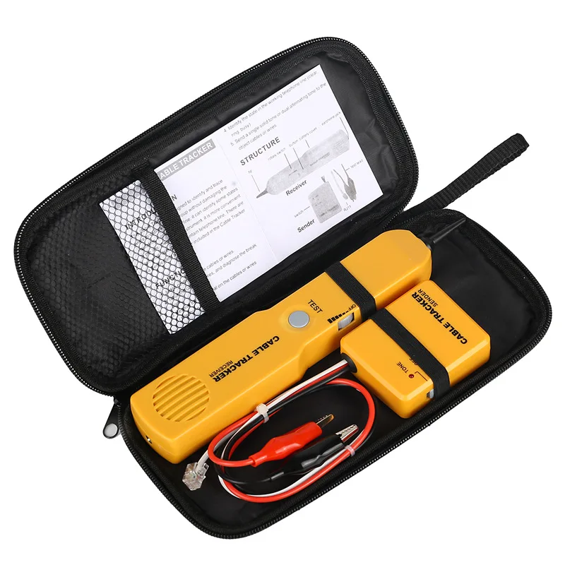 Tracker Diagnose Tone Finder Telephone Wire Cable Tester Toner Tracer inder Detector Networking Tools