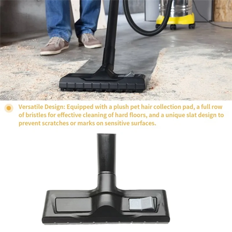 

YCOC-для Karcher WD4 WD5 WD6, сменная щетка для пола, мешок для пыли, переключаемая насадка для влажной/сухой уборки, насадка для щетки для пола