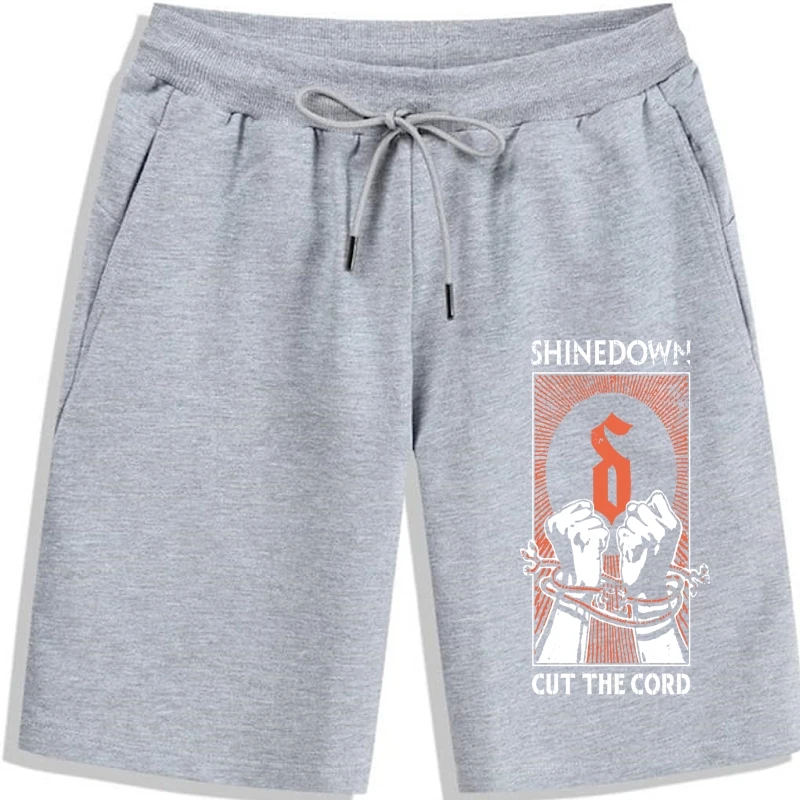 

Шорты Shinedown мужские с вырезами, модные повседневные короткие штаны с принтом, металлические, летние, для мужчин