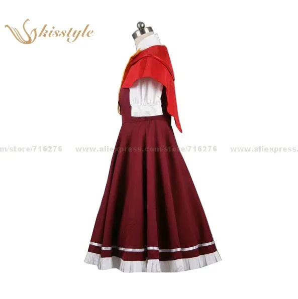 Anime Okami-san Ringo Akai Uniform Cosplay Kleding Kostuum