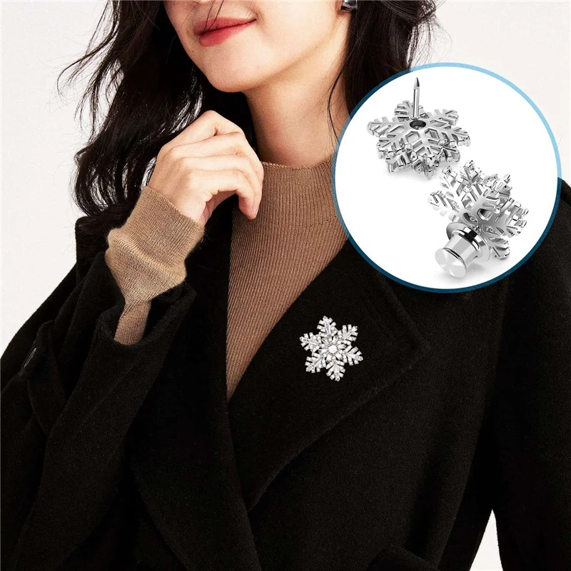 40PCS Locking Pin Back Metal Pin Backing, Locking Pin Keeper Clasp for Brooch Enamel Lapel