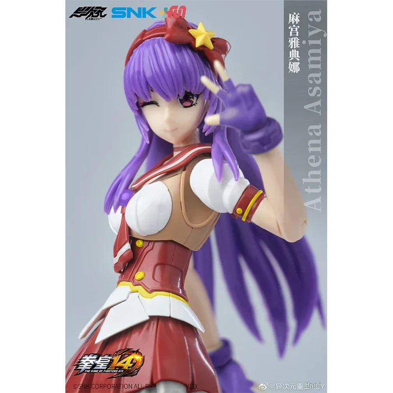 DEGENERATOR INDUSTRY Asamiya Athena Nakoruru Shiranui Mai THE KING OF FIGHTERS XIV PVC Assembly Model Toy Creative Birthday Gift