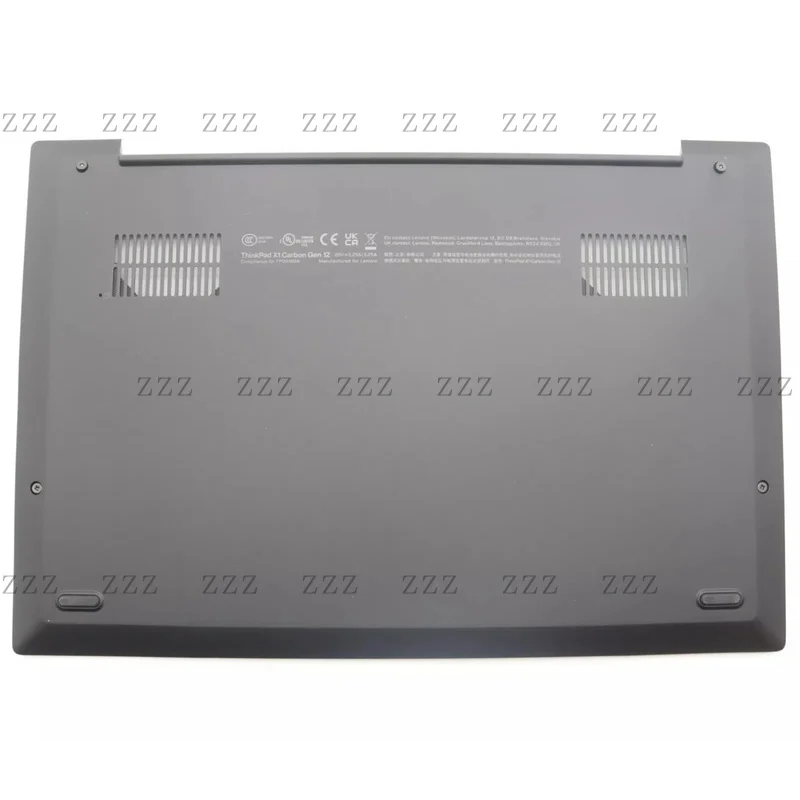 ZZ New For ThinkPad X1 Carbon Gen 12 21KC 21KD Bottom D Cover Lower Case AL WWAN