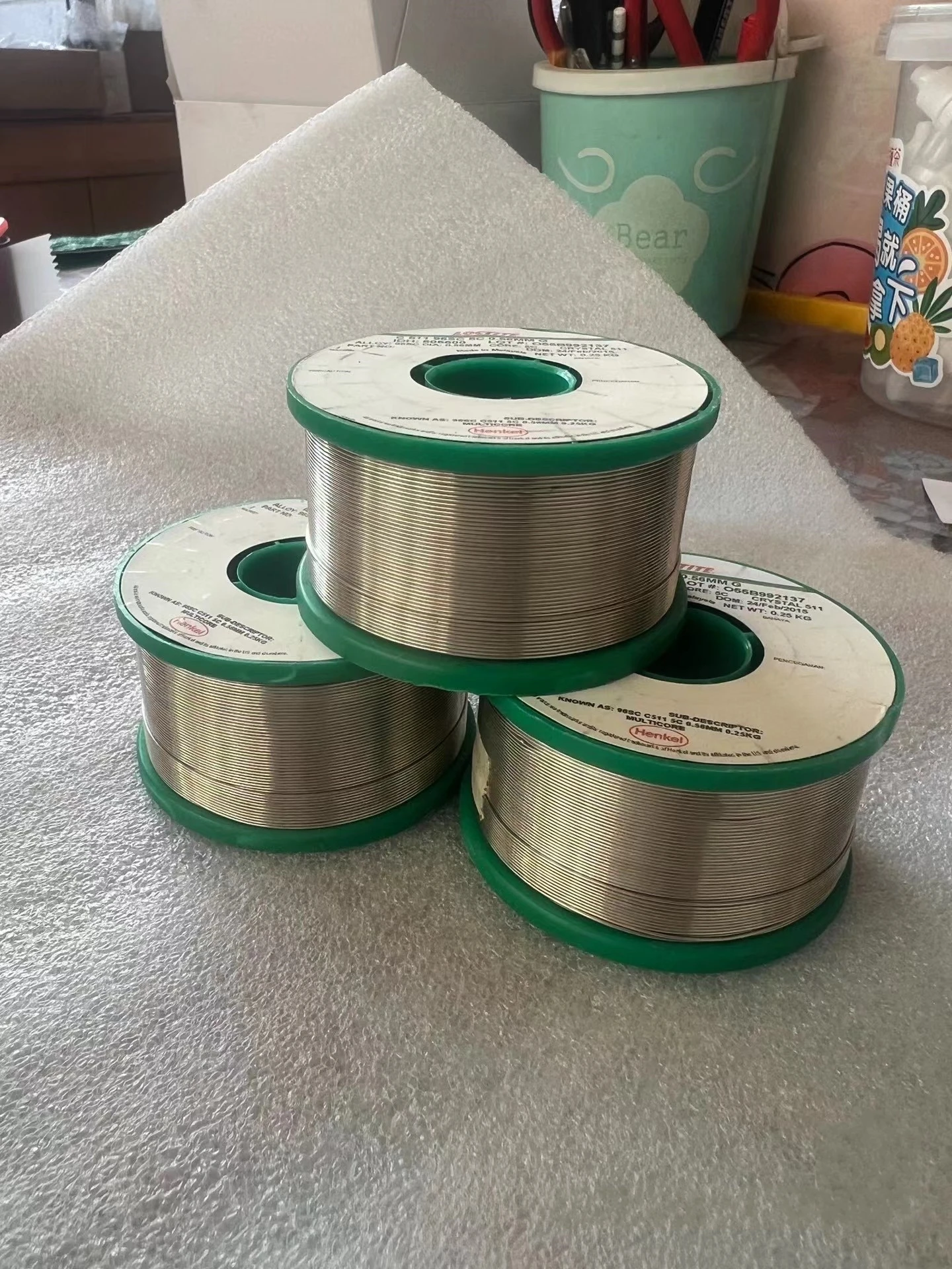 10 Meters Multicore 96SC Solder Wire 3.8% Silver 0.56mm Wire Diameter Lead Free Silver Solder Wire Solder For Audio