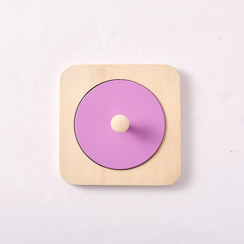 Montessori Babys pielzeug Spielset Montessori Spiegel Peekaboo Knopf Puzzle Medium Spinning Drum Ball Kit Spielzeug für 6-12 Monate Kleinkind – Detail 9