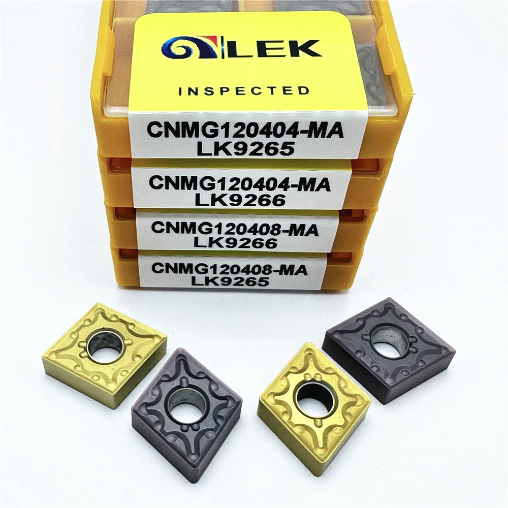 CNMG120404 CNMG120408 MA LK9265 high quality Carbide inserts External Turning Tool turning insert CNC lathe Cutting tool