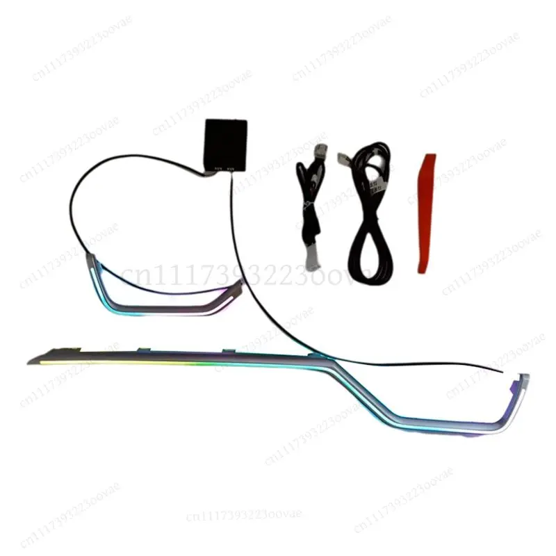 L-LED Ambient Atmosphere Lamp Fits Rav4 Xa50 2019-2024 LHD Instrument Decorative Light Replacement Spare Parts