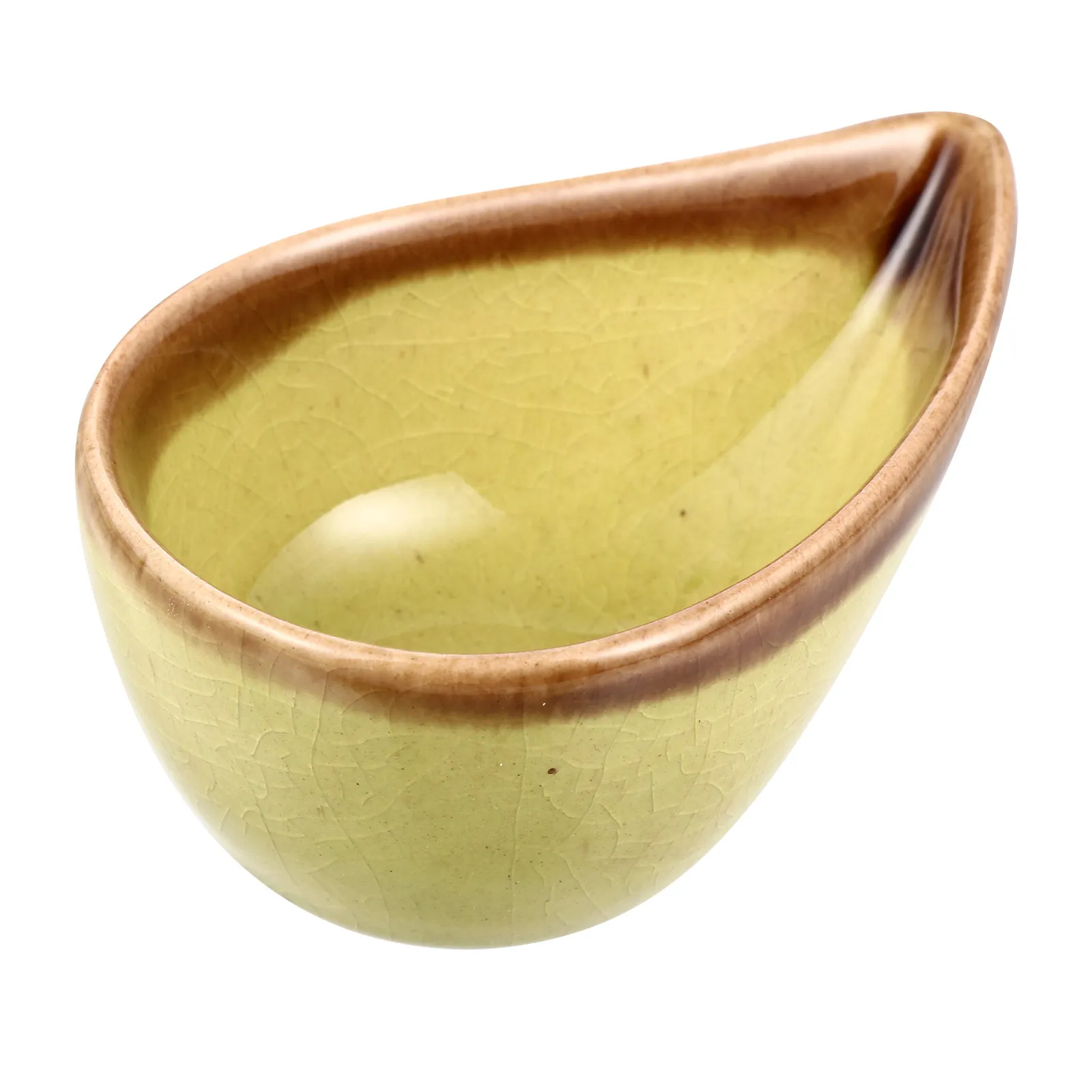 Small Ceramic Dish Incense Tray Essential Oil Diffuser Smooth Easy Clean Widely Applied Home Salon Restaurant Toilet