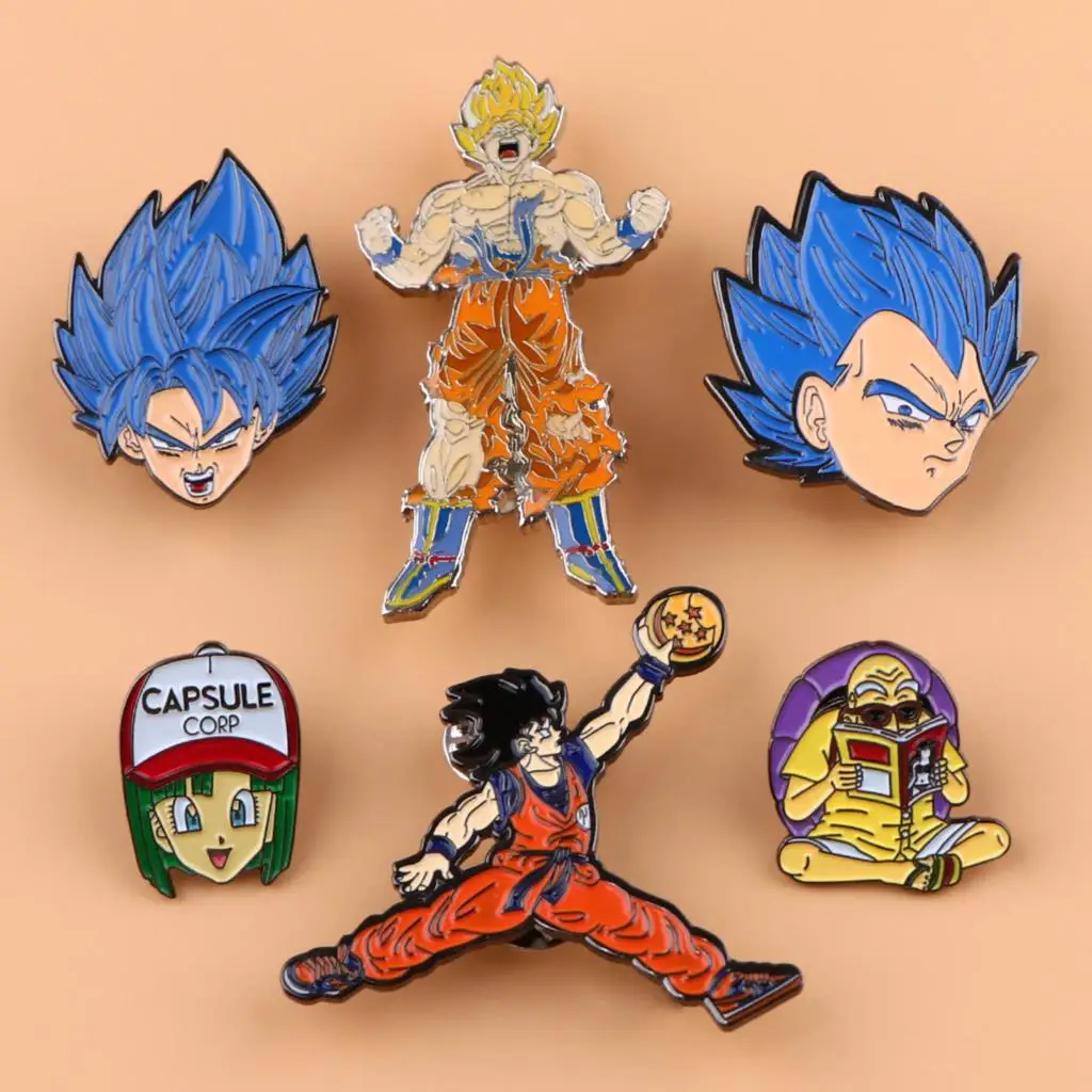 

Pin Anime Figures Enamel Pin Men Women's Brooch Backpack Badges Brooches for Clothing Badges Jewelry Accessories