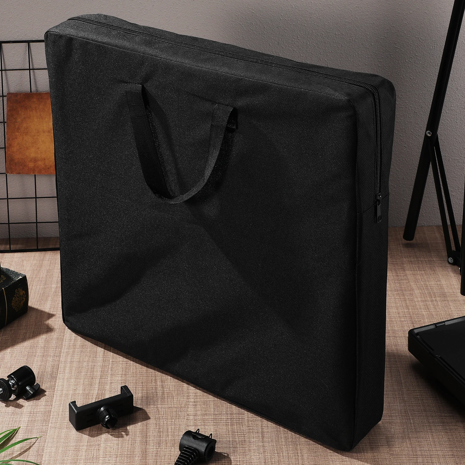 

Portable Ring Light Storage Bag 18-Inch Protective Zipper Carry Case Photography Equipment Travel Storage Bag Ring Light Handbag