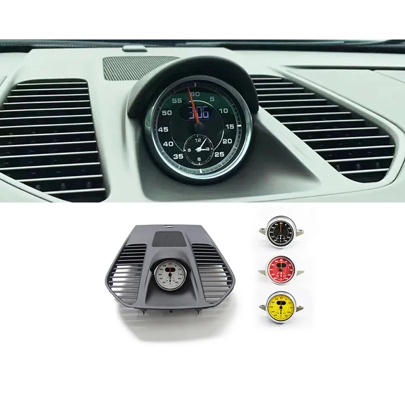 

New 2012-2019 for 911 Carrera 991 Dashboard Speedometer Clock Stopwatch Console in Black Red White Yellow Colors