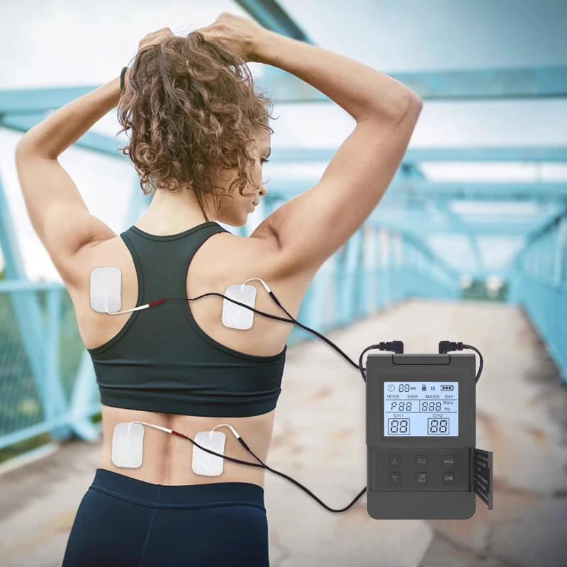 Four-in-one machine adjustable frequency physiotherapy meridian pain relief shoulder cervical spine