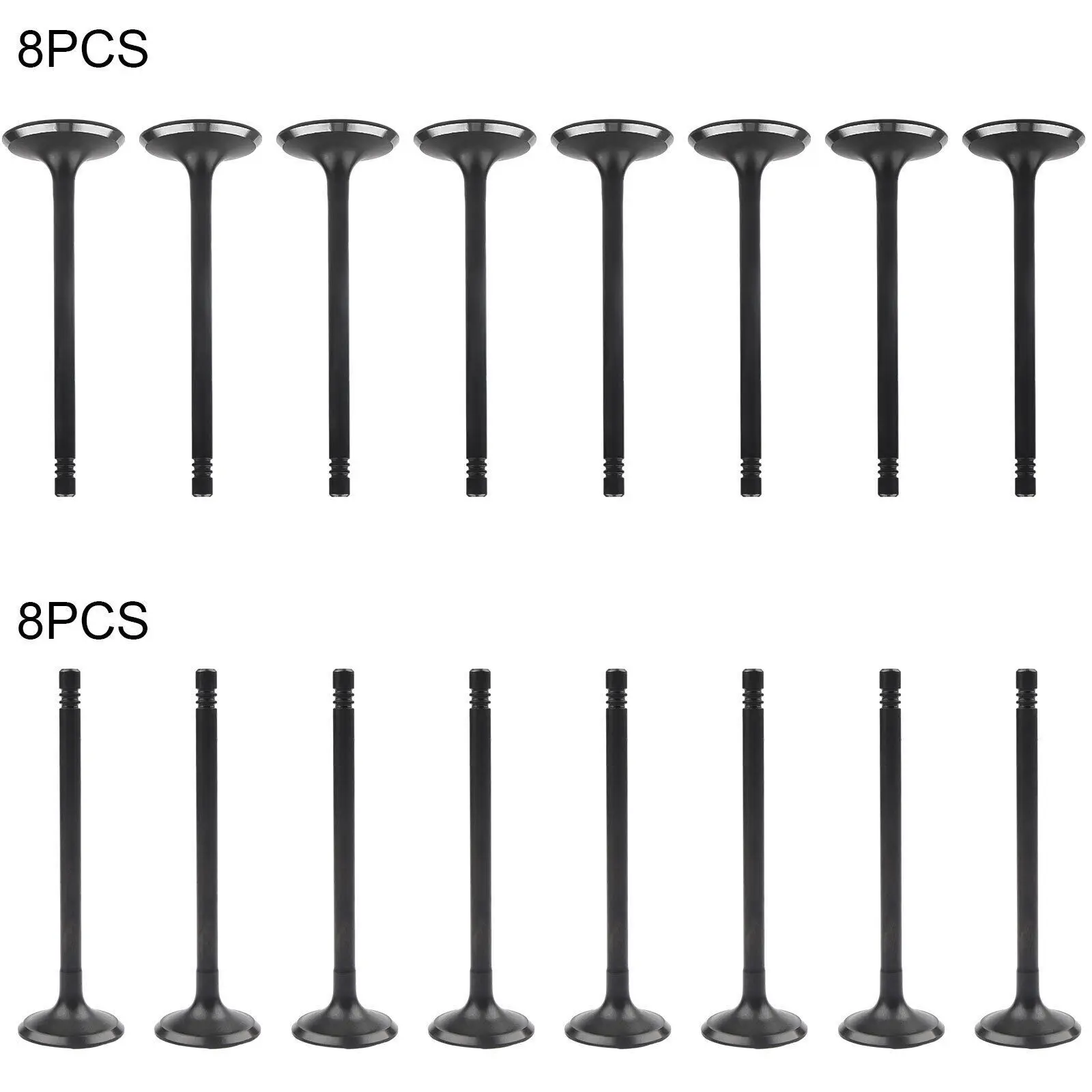 12596034 12615936 24434464 24454518 NEW Intake Exhaust Valves for 2007-2017 Chevrolet GM Buick Saturn 2.0/2.4L Engine