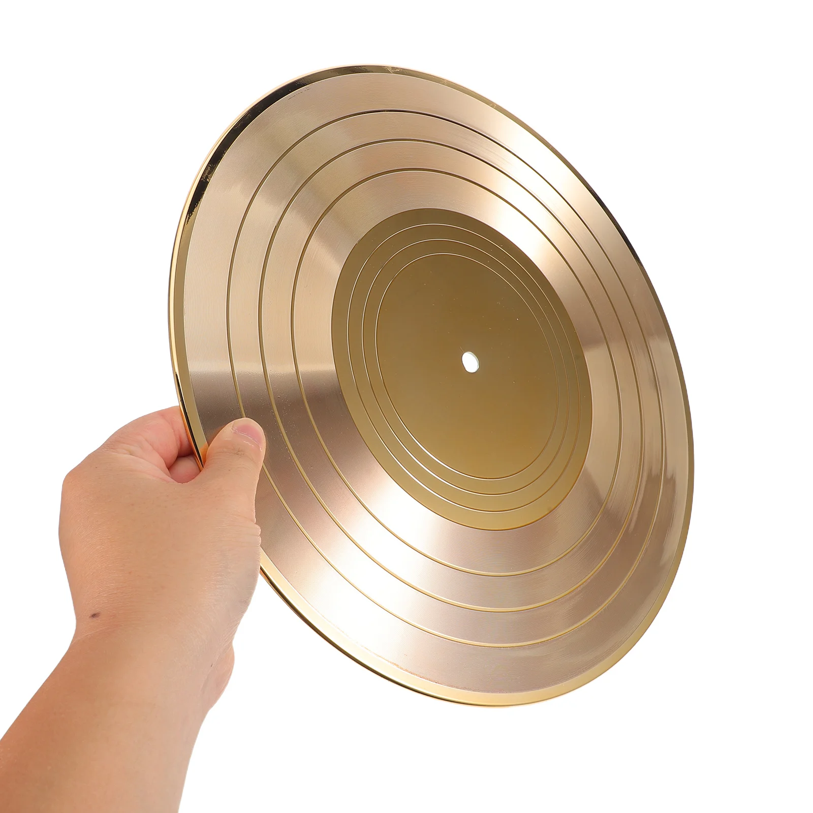 

Vintage Vinyl Record Decorative Wall Clock DIY Retro Hanging Plate Coffee Shop Living Room Decor Vinyl Decor Record for Desktop