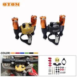 OTOM Motorcycle Reversed Safety Steering Damper Adjustable Stabilizer With Mount Bracket For HONDA Aluminum Directional Damper