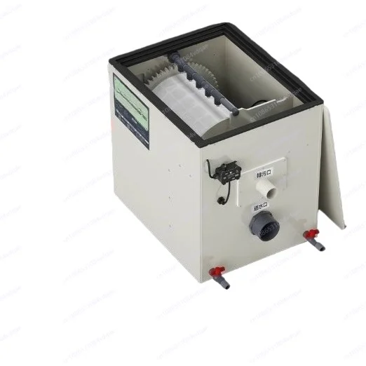 

30 tons Rotary drum microfilter automatic backwash leaf-in cotton aquaculture microfilter circulating water filter