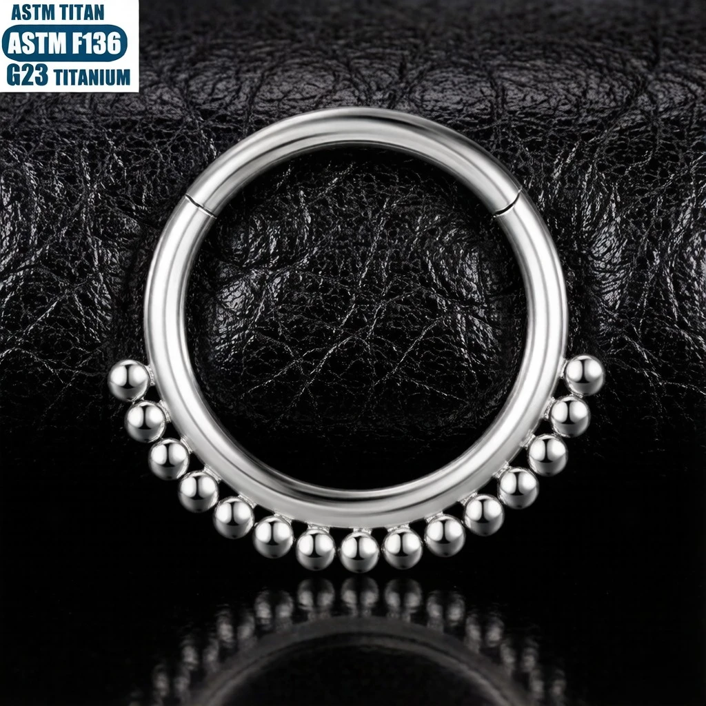 Anello per Naso in Titanio F13 - Clicker Ring Seamless recensione e prezzo