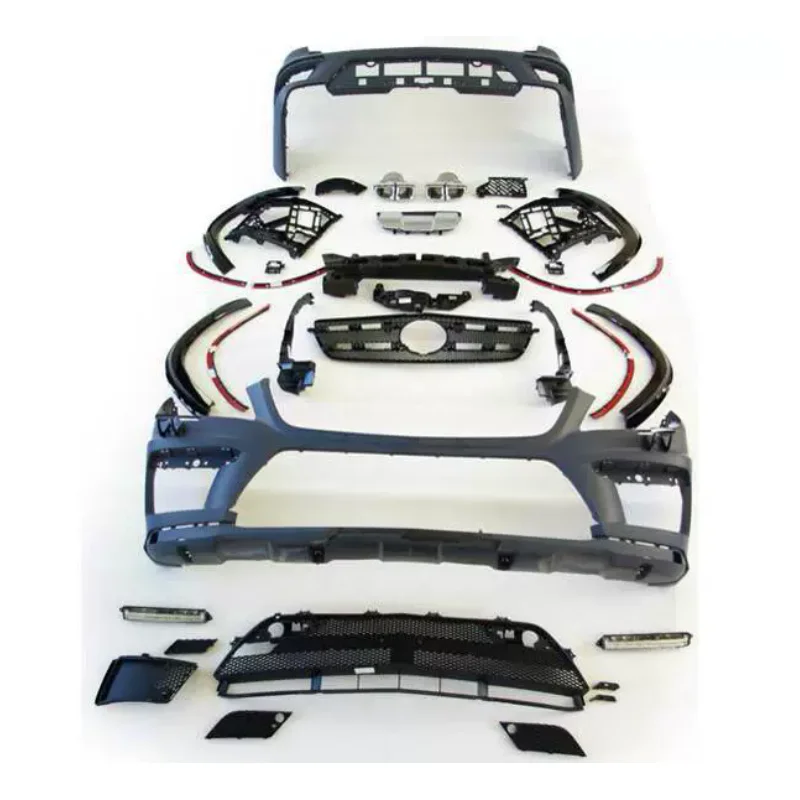Body kit for Mercedes Benz GL-Class GL350 400 450 2014-2016 Front Rear bumper assembly Wheel Eyebrow grille surround