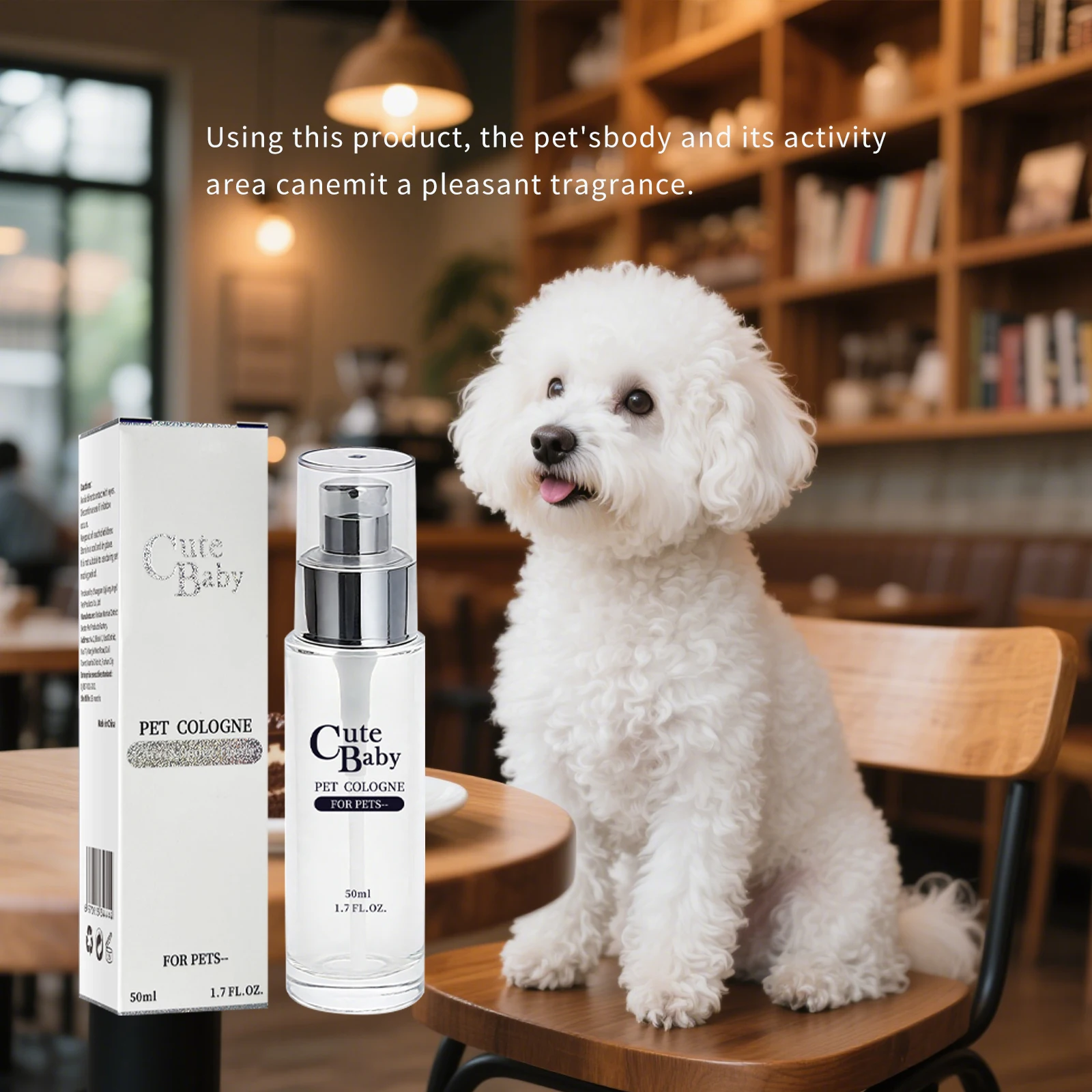 50 ml ペットの臭いスプレー長期的なクリーニング消臭剤猫と犬を除去