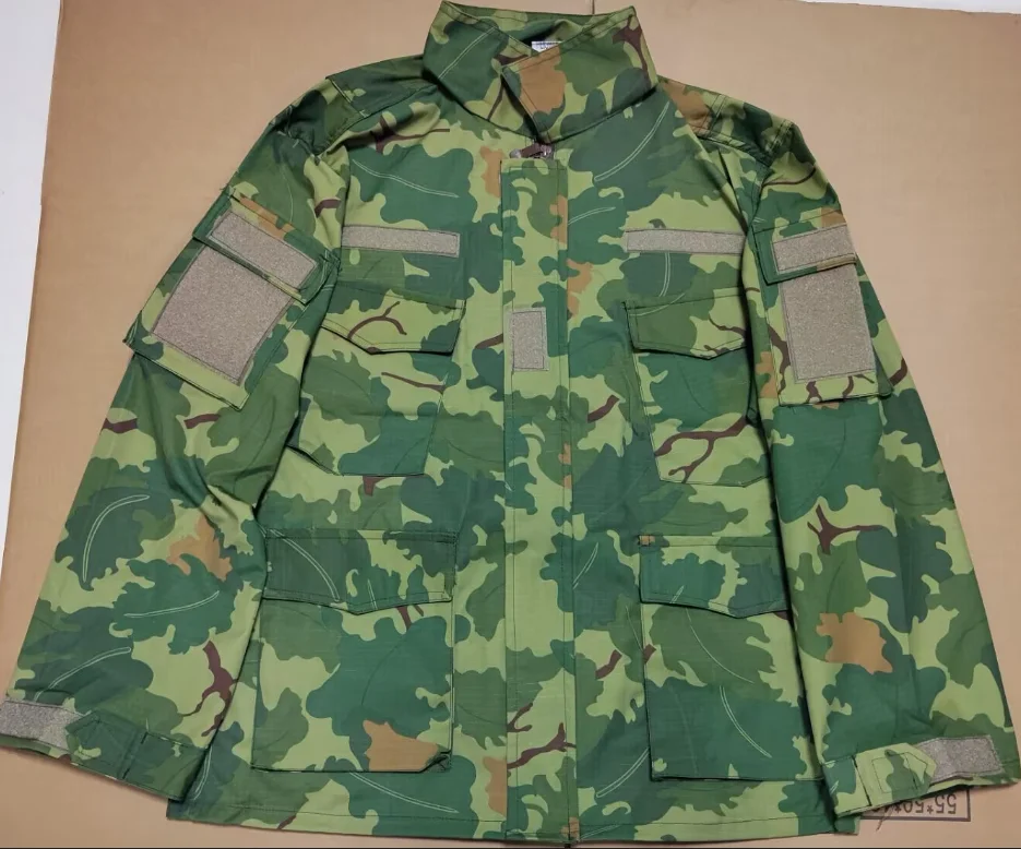 Винтажная мужская униформа US Michelle Camouflage зеленого цвета, включая куртку и брюки