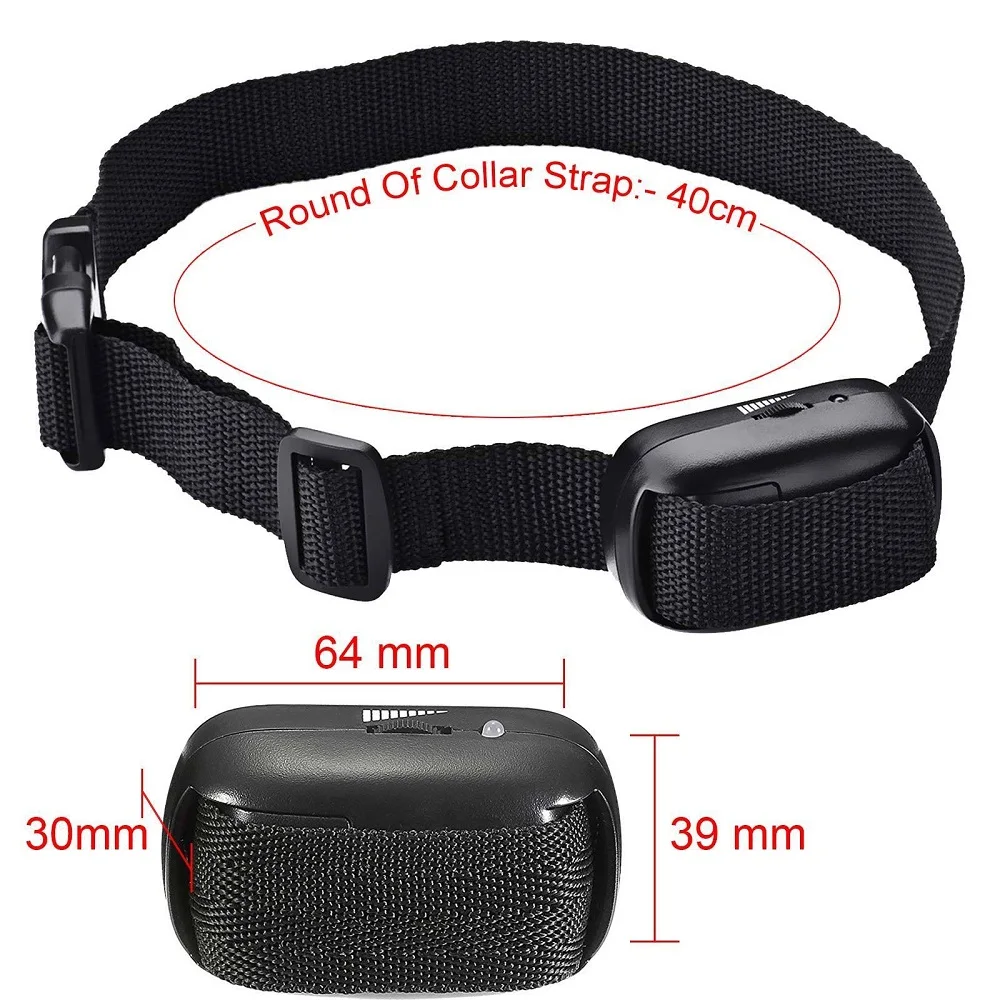 Smart Automatic Anti Barking Dog Collar Electric Shock Anti-Bark E-Collar Dogs Stop Barking Training Control Trainer