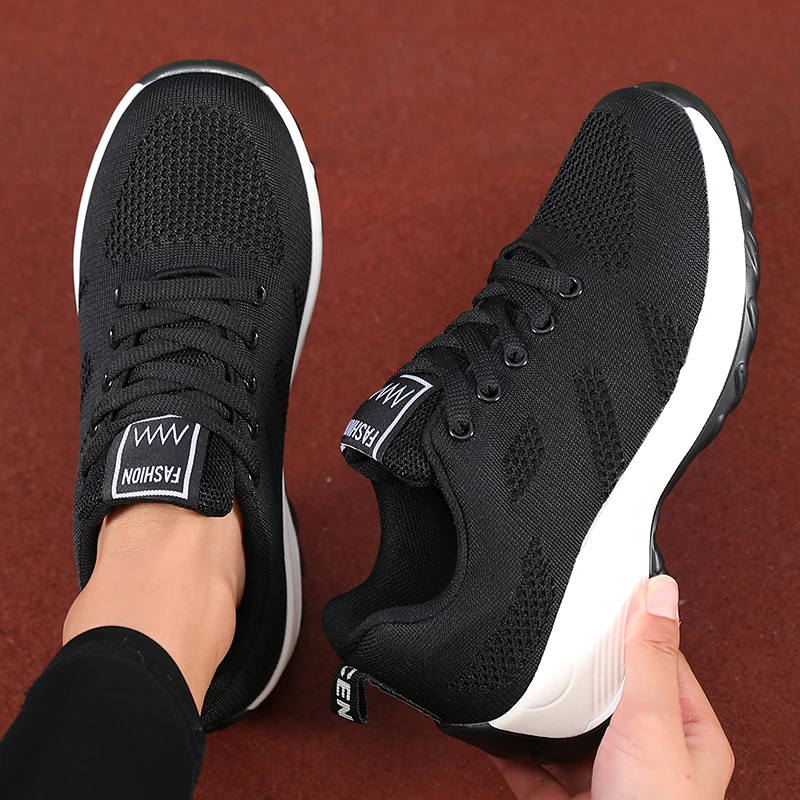 

Women's Summer Travel Mesh Breathable Espadrile Sports Shoes Unisex | Anti Slip Design 3CM Platform Outdoor Walking Shoes New