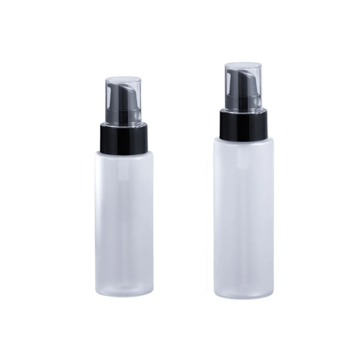 Lotion bottle refillable push-type transparent bottle convenient multifunctional travel home dispensing bottle