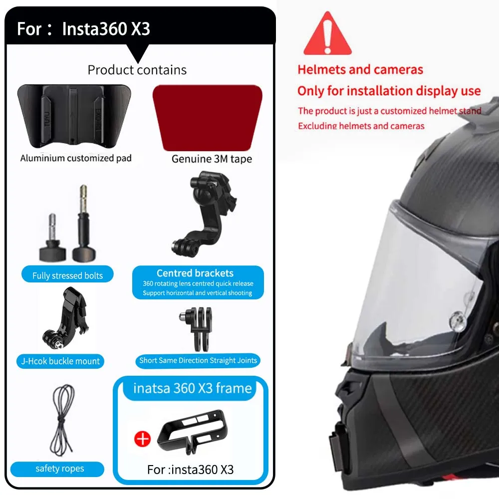 TUYU Scorpion Exo R1 EXO-R1 EVO Helmet Custom Aluminium Chin Mount for GoPro For Insta360 X4 X3 X2 One Rs DJI34 Camera - AliExpress 44 TUYU Scorpion Exo R1 EXO-R1 EVO Helmet Custom Aluminium Chin Mount for GoPro For Insta360 X4 X3 X2 One Rs DJI34 Camera - AliExpress 44