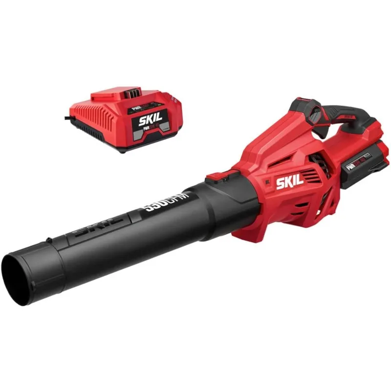 

Brushless 40V 530 CFM Cordless Leaf Blower Kit, Variable Speed with Power Boost,Includes 2.5Ah Battery and Auto PWR Jump Charger