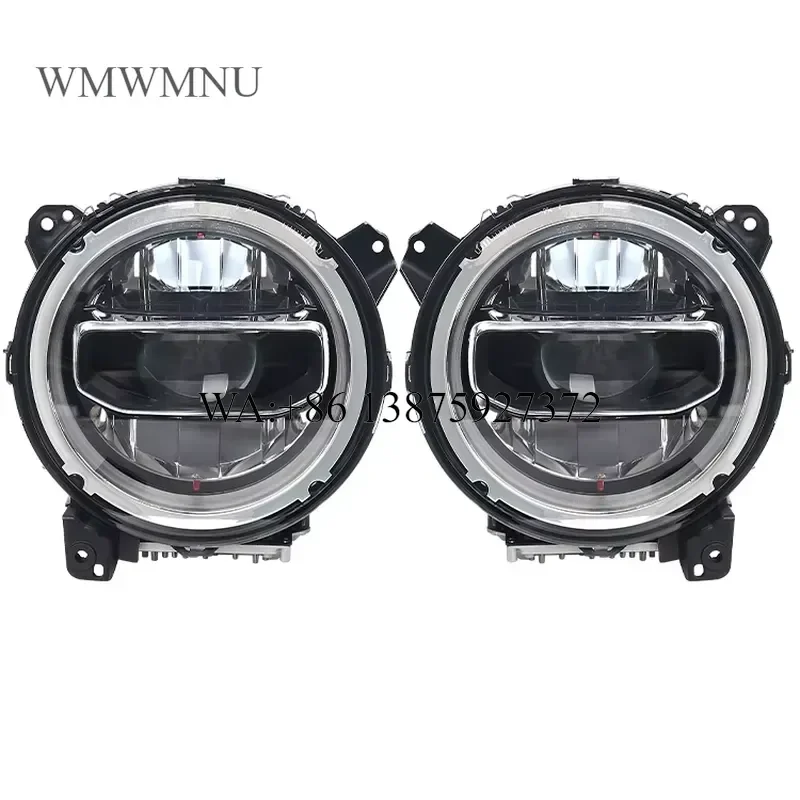 Wmwmnu for JL OEM 12V 6000K LED Headlight with DRL and Turn Signal for Wrangler JL 2018-2020 New OE Version with Dynamic