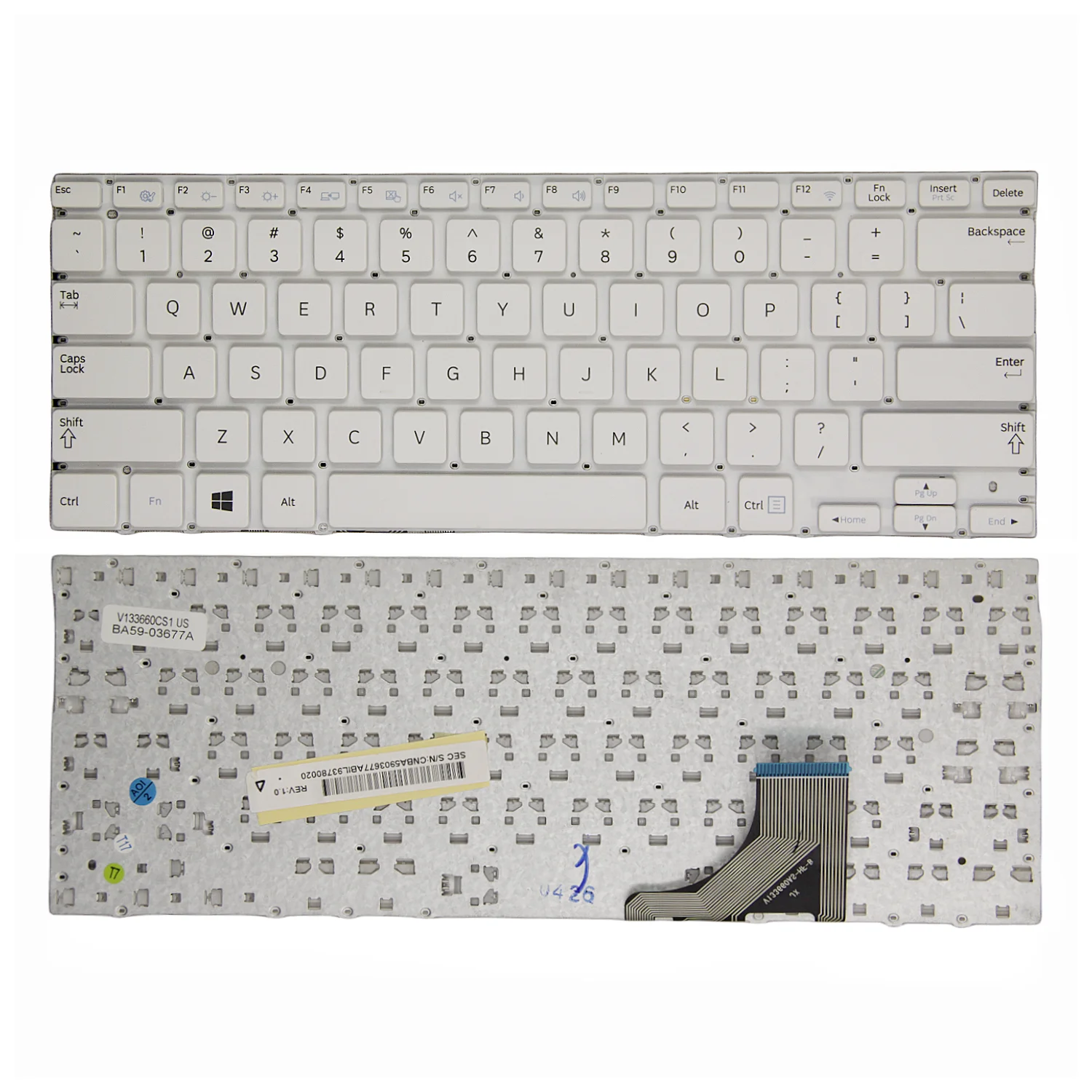 100%New US for Samsung 535U3C 530U3C 530U3B 532U3C 535U3X 542U3X 540U3C Keyboard