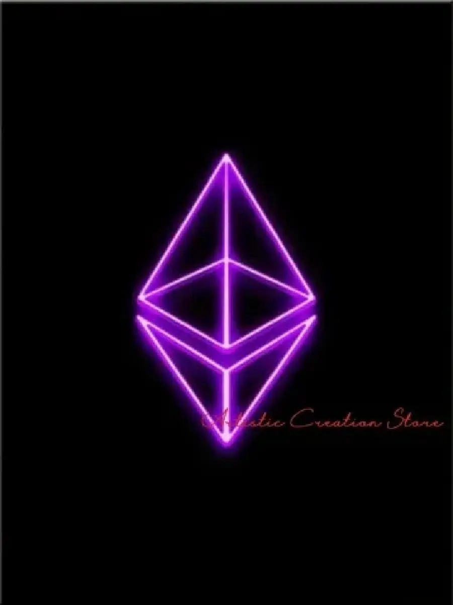 مؤطرة كريبتوكيرنسي قماش الفن ، بيتكوين ، إثيريوم ، ريبل ، ليتيكوين ، ديكور حائط ، مطبوعات للمنزل والمكتب #2