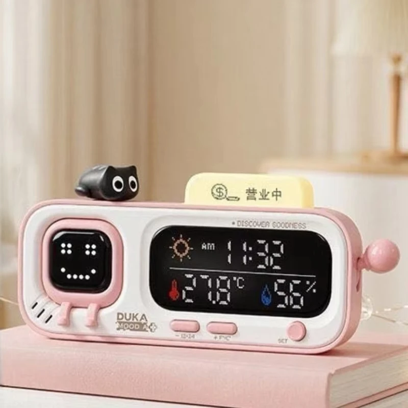 duka-mooda-horloge-intelligente-de-temperature-et-d'humidite-pour-bureau-thermometre-et-hygrometre-numerique-electrique-pour-la-maison-rappel-intelligent-et-amusant
