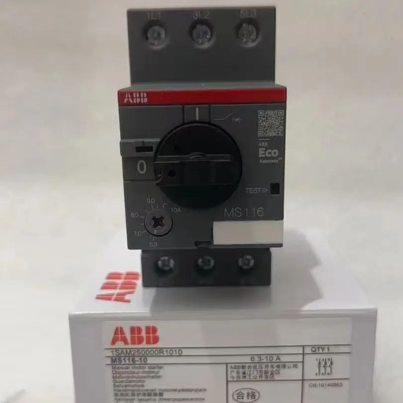 MS116 MS116-10.0 MS116-10 1SAM250000R1010 10140953 Manual Motor Starter