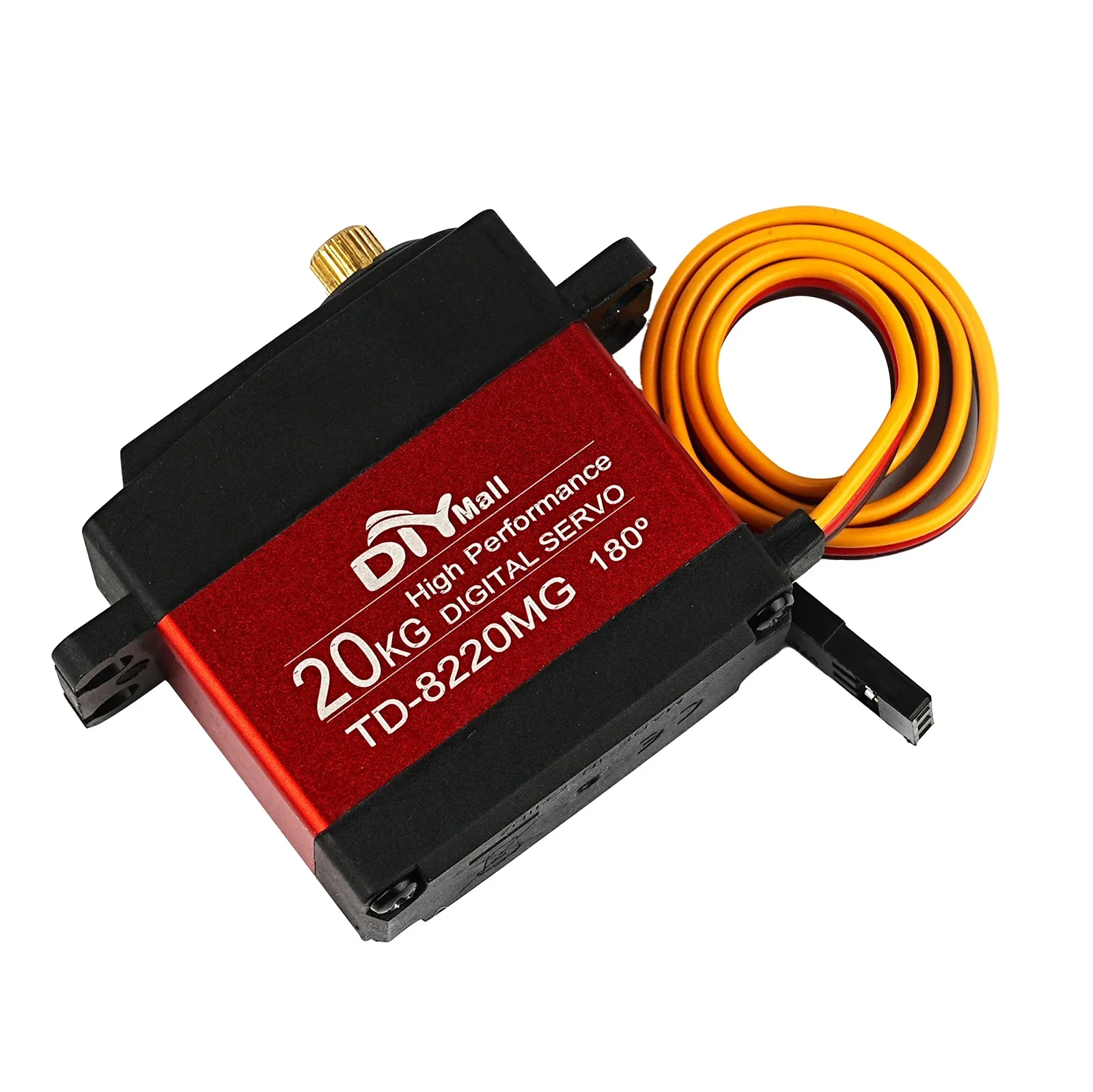 TD-8220MG Hoge Prestaties Waterdichte Digitale Servo 20kg Hoge Snelheid Servo's Metal Gear 25T Arm RC Baja Motor voor 1/8 1/10 RC Auto's