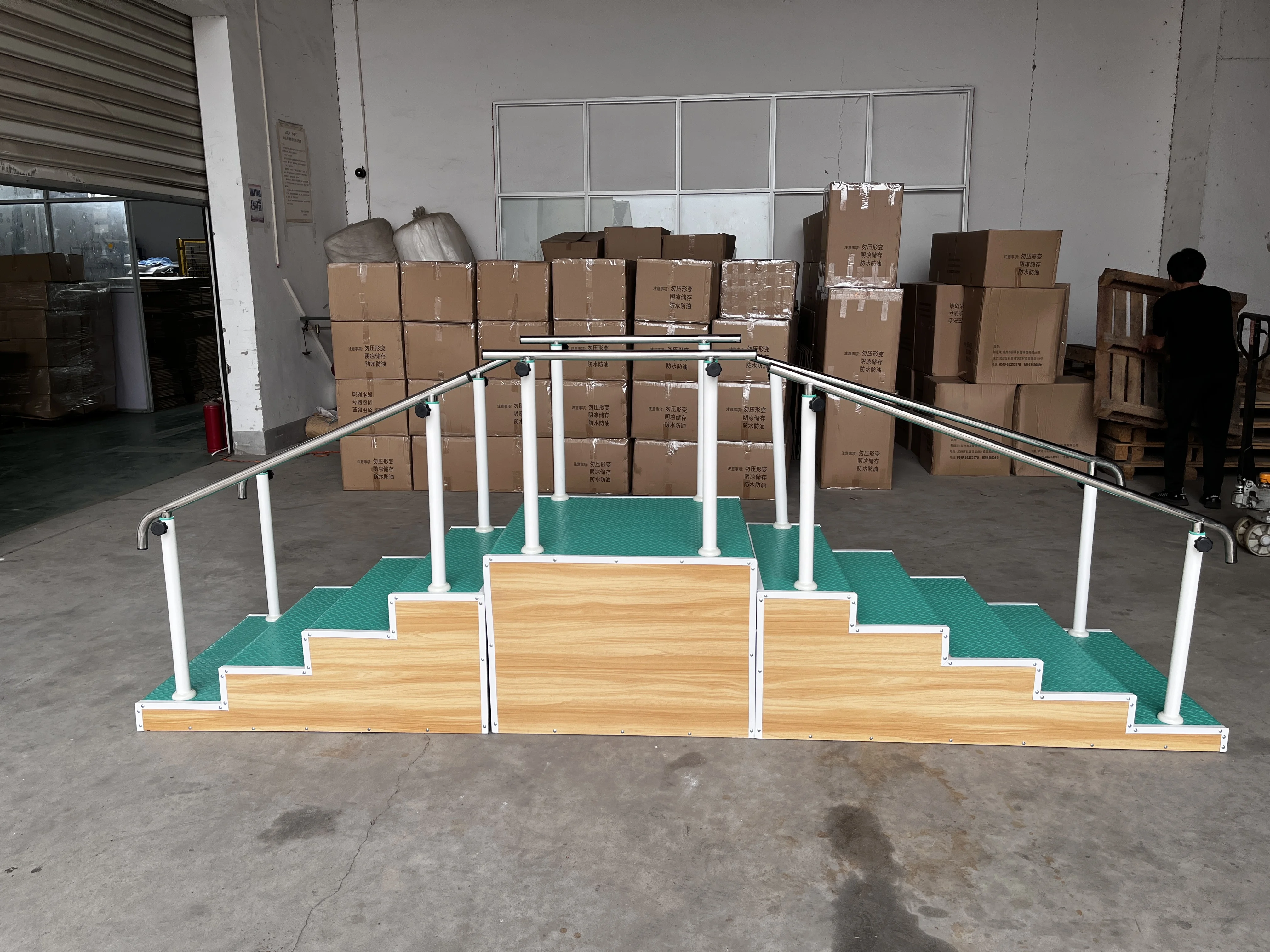 Pediatric Physiotherapy Center Rehabilitation Training Ladder Physiotherapy Stairs for Walking Training