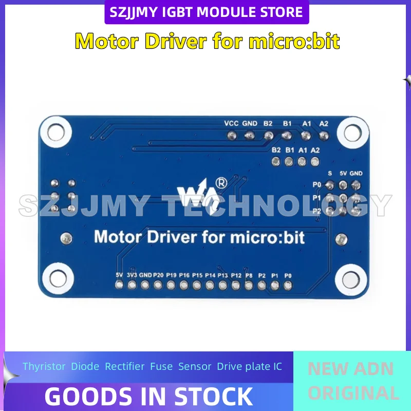 BBC Micro: bit motor driver board expansion board can drive two-way motors/three-way servos  NEW ORIGINAL IN STOCK