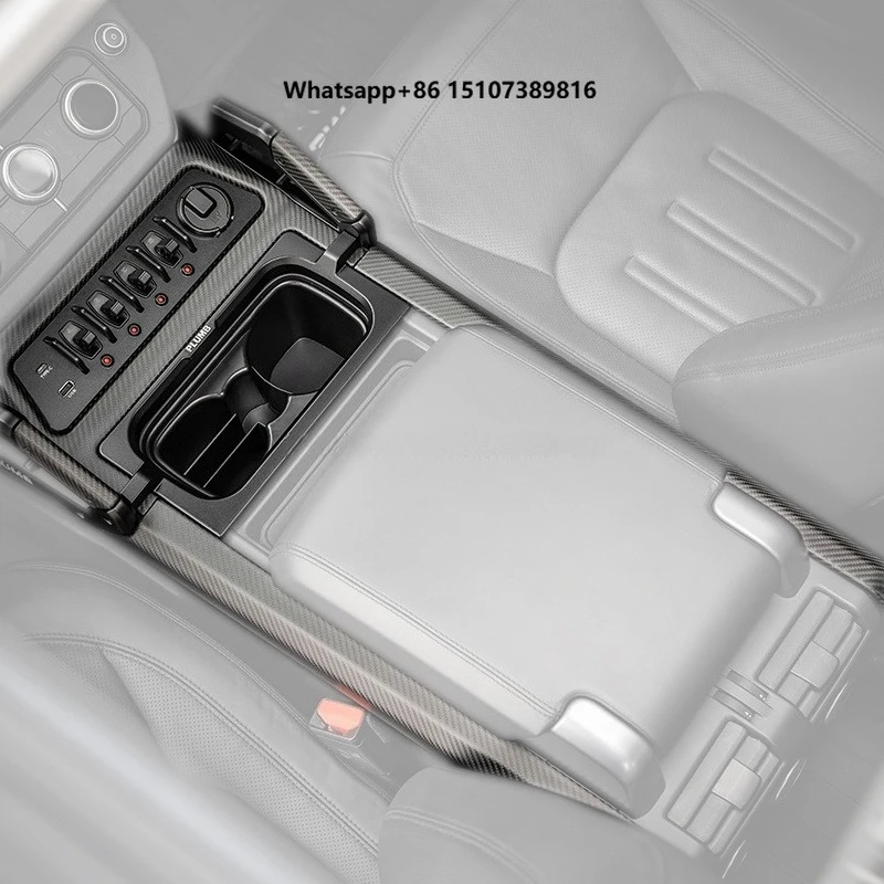 Novo Design 2025: Sistema de Operação Central para Interior de Carro com Apoio de Braço para Acessórios Defender 2025