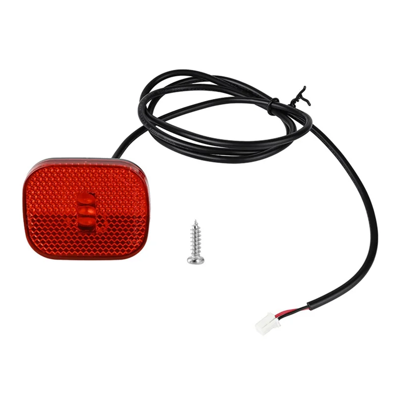 Scooter Tail Light with Wire Waterproof Rear Fender Light for Ninebot F40 Scooter Accessories